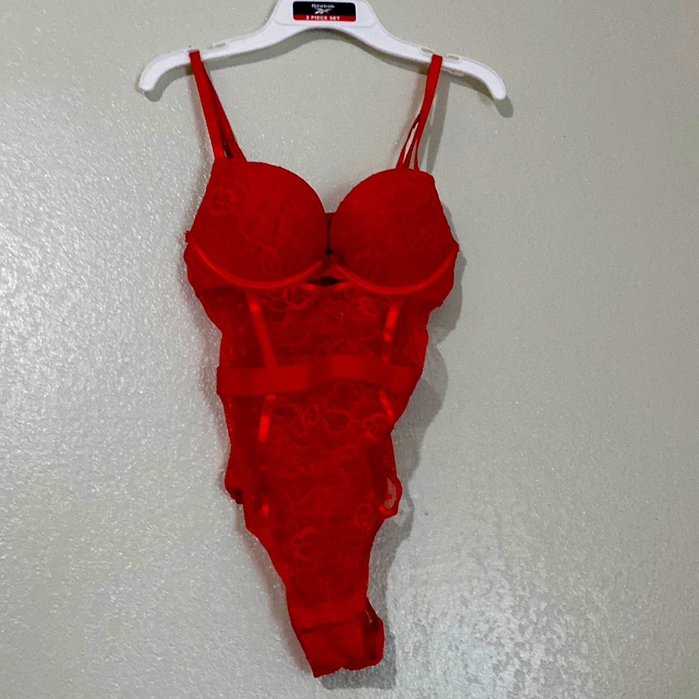 Red lingerie